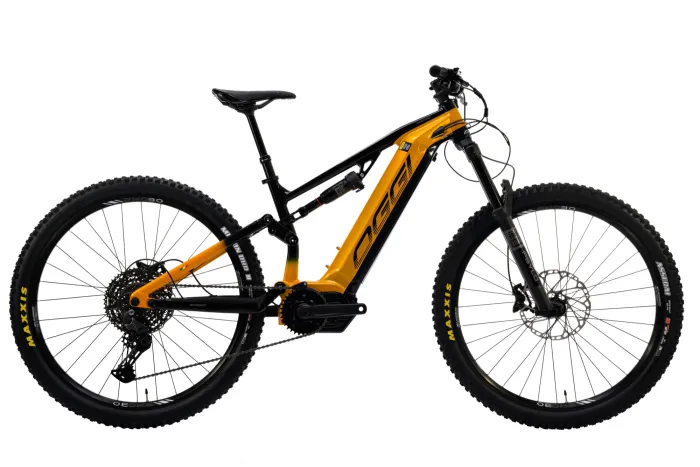 Bicicleta elétrica OGGI Razzo T130 full suspension